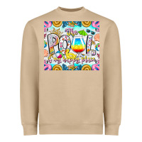 Mushroom The Pool Is My Happy Place Heavyweight Sweatshirt - CowhideDigitalArt