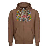 Chestnut mom of girls Zipper Hoodie - RacoonDesign