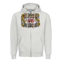 Dove Grey mom of girls Zipper Hoodie - RacoonDesign