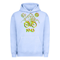 Pigment Grape Ice Bicycle Day 1943 LSD Acid Hofmann Trip Urban Hoodie - trangStudio