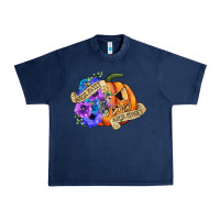 Navy sorta sweet sorta spooky Urban Heavy Tee - CowGirlArtShop
