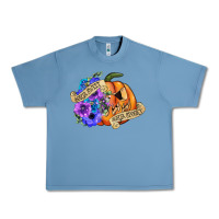 Pebble Blue sorta sweet sorta spooky Urban Heavy Tee - CowGirlArtShop