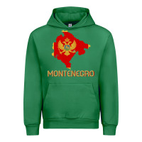 Emerald Montenegrin Flag  Montenegro Urban Hoodie - trangStudio