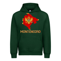 Forest Green Montenegrin Flag  Montenegro Urban Hoodie - trangStudio