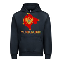 Navy Montenegrin Flag  Montenegro Urban Hoodie - trangStudio