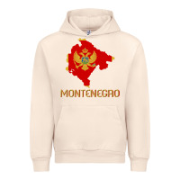 Sandshell Montenegrin Flag  Montenegro Urban Hoodie - trangStudio