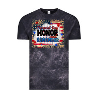 Cloud Black memorial day honor and remember Vintage Tee - CowGirlArtShop