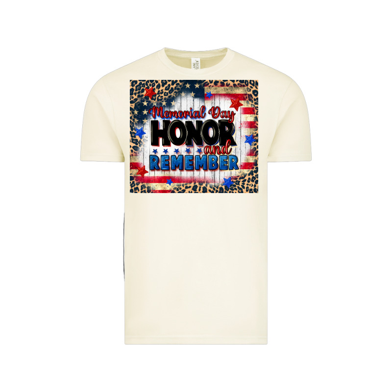 Memorial Day Honor And Remember Vintage Tee by CowGirlArtShop | Teevron