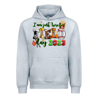 Heather Grey I am just here for field day 2023 Urban Hoodie - AdoDesignShop