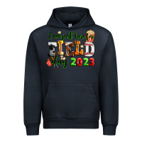 Navy I am just here for field day 2023 Urban Hoodie - AdoDesignShop