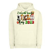 Pigment Pistachio I am just here for field day 2023 Urban Hoodie - AdoDesignShop