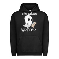 Pigment Black ghost writer ghoul author halloween trick or treat novelist t shirt Urban Hoodie - trangStudio
