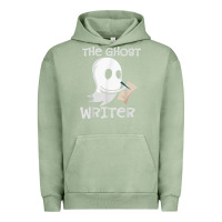 Pigment Oil Green ghost writer ghoul author halloween trick or treat novelist t shirt Urban Hoodie - trangStudio