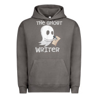 Pigment Tornado ghost writer ghoul author halloween trick or treat novelist t shirt Urban Hoodie - trangStudio