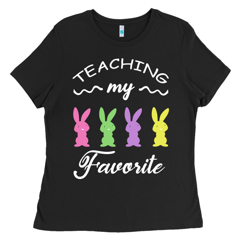 Teaching My Favorite Bunny Ladies Tee by Bettercallsaul | Teevron
