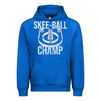 Cobalt Distressed Skeeball - Skee-ball Champ - Traveling Carnival Urban Hoodie - trangStudio