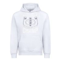 White Distressed Skeeball - Skee-ball Champ - Traveling Carnival Urban Hoodie - trangStudio