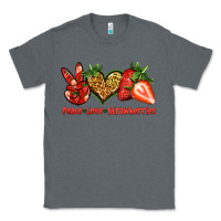 Charcoal Heather peace love strawberries Classic Tee - Jasminsmagicworld