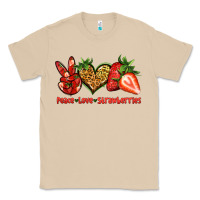 Mushroom peace love strawberries Classic Tee - Jasminsmagicworld