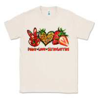 Natural peace love strawberries Classic Tee - Jasminsmagicworld