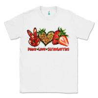 White peace love strawberries Classic Tee - Jasminsmagicworld