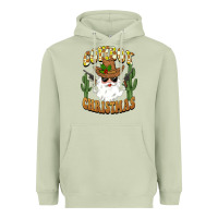 Matcha cowboy christmas santa Heavyweight Hoodie - BarkalooDesign