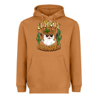 Meerkat cowboy christmas santa Heavyweight Hoodie - BarkalooDesign