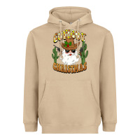 Mushroom cowboy christmas santa Heavyweight Hoodie - BarkalooDesign