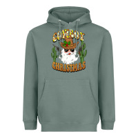 Sage cowboy christmas santa Heavyweight Hoodie - BarkalooDesign