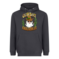 Smoke cowboy christmas santa Heavyweight Hoodie - BarkalooDesign
