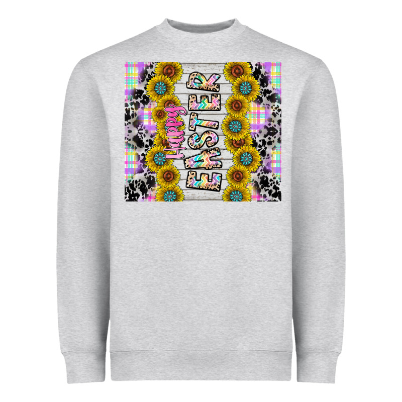 Happy Easter Heavyweight Sweatshirt by CowhideDigitalArt | Teevron