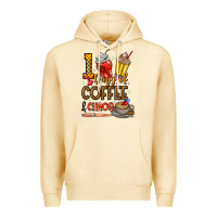 Pina Colada 100. Days Of Coffee  Chaos Premium Hoodie - CowhideDigitalArt