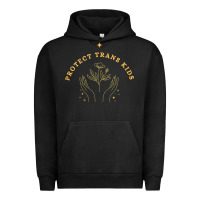 Pigment Black Protect Trans Kids Urban Hoodie - trangStudio