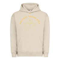 Pigment French Oak Protect Trans Kids Urban Hoodie - trangStudio