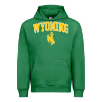 Emerald Kids Wyoming Cowboys Apparel Fan Favorite Brown Arch Urban Hoodie - trangStudio