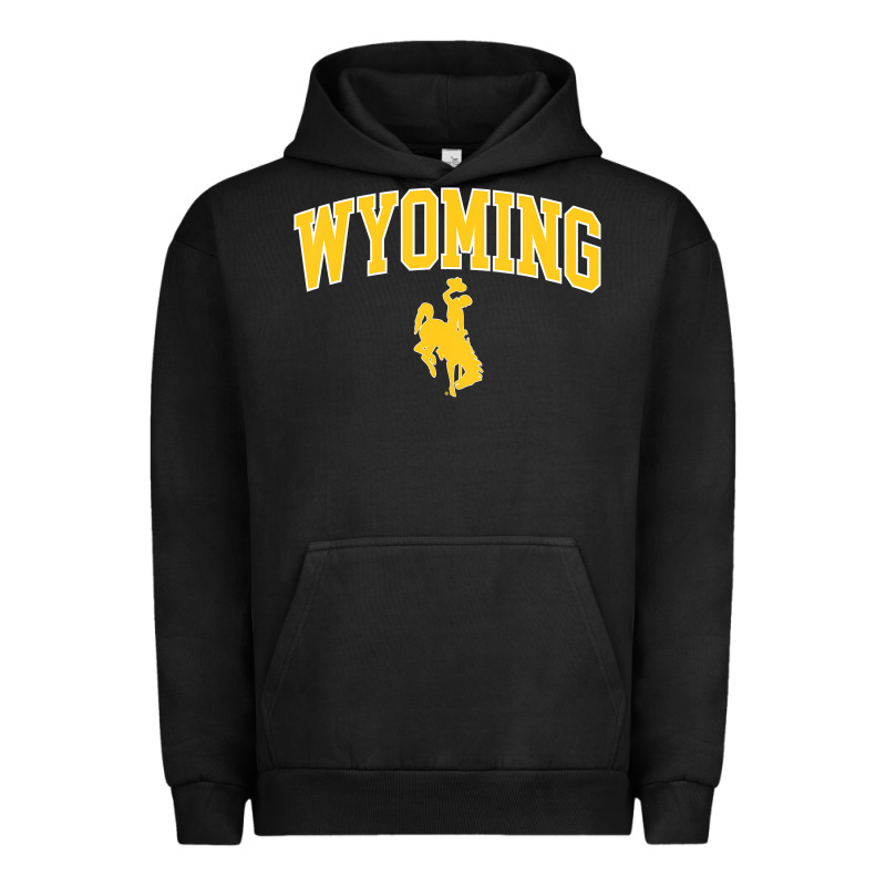 Kids Wyoming Cowboys Apparel Fan Favorite Brown Arch Urban Hoodie by trangStudio | Teevron