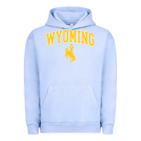 Pigment Grape Ice Kids Wyoming Cowboys Apparel Fan Favorite Brown Arch Urban Hoodie - trangStudio