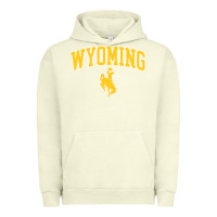 Pigment Pistachio Kids Wyoming Cowboys Apparel Fan Favorite Brown Arch Urban Hoodie - trangStudio