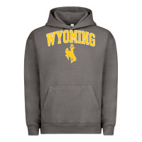 Pigment Tornado Kids Wyoming Cowboys Apparel Fan Favorite Brown Arch Urban Hoodie - trangStudio