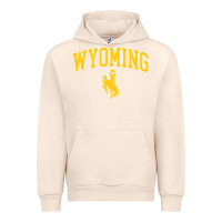 Sandshell Kids Wyoming Cowboys Apparel Fan Favorite Brown Arch Urban Hoodie - trangStudio