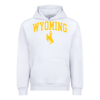 White Kids Wyoming Cowboys Apparel Fan Favorite Brown Arch Urban Hoodie - trangStudio