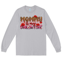 Moon Dust mommy is my valentine olıvıa Long Sleeve Tee - OliviaCreatesArt