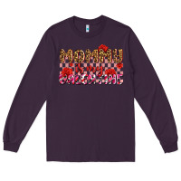 Plum mommy is my valentine olıvıa Long Sleeve Tee - OliviaCreatesArt