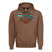 Chestnut nana vibes Zipper Hoodie - RacoonDesign