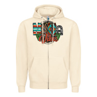 Sandshell nana vibes Zipper Hoodie - RacoonDesign