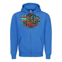 True Royal nana vibes Zipper Hoodie - RacoonDesign