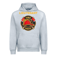 Heather Grey fire rescue lieutenant department  for firefighters Urban Hoodie - trangStudio