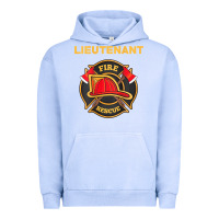 Pigment Grape Ice fire rescue lieutenant department  for firefighters Urban Hoodie - trangStudio