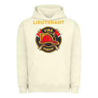 Pigment Pistachio fire rescue lieutenant department  for firefighters Urban Hoodie - trangStudio