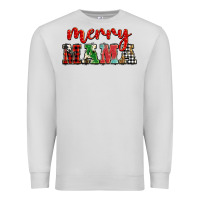 Dove Grey Christmas merry mama Premium Sweatshirt - BarkalooDesign